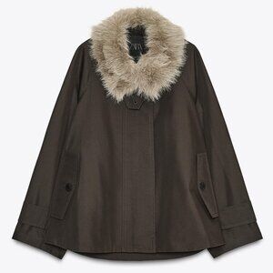 NWT Zara Water Repellent Jacket